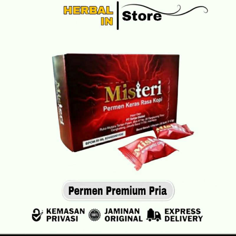 PERMEN PRIA MISTERI CANDY ORIGINAL STAMINA KUAT TAHAN LAMA