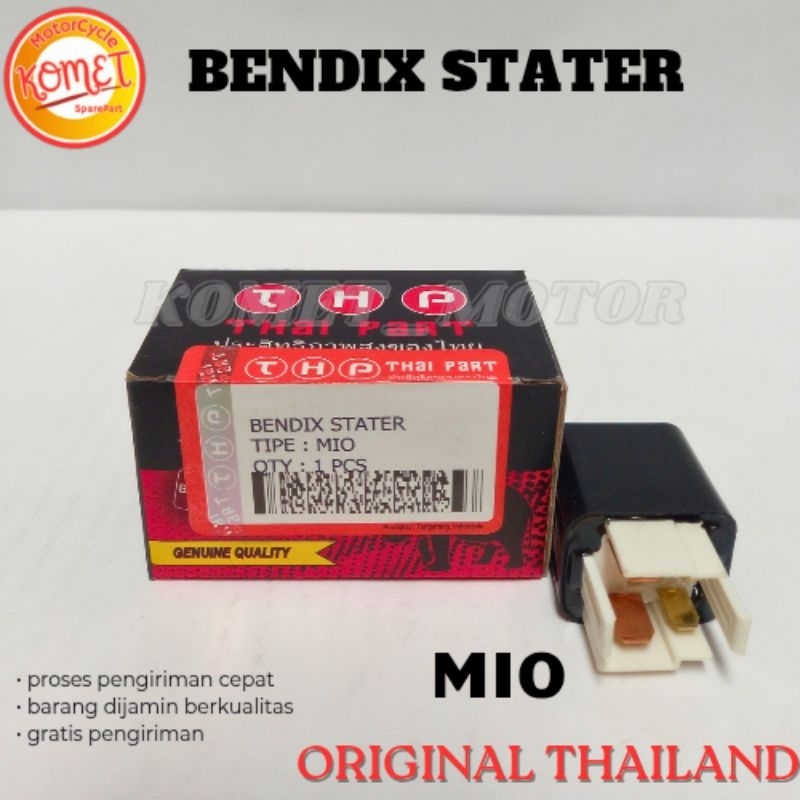 [KOMET] BENDIK STATER SWITCH STATER MIO /SOUL/JUPITER Z/VEGA ZR/JUPITER MX/FINO KARBU [THP]