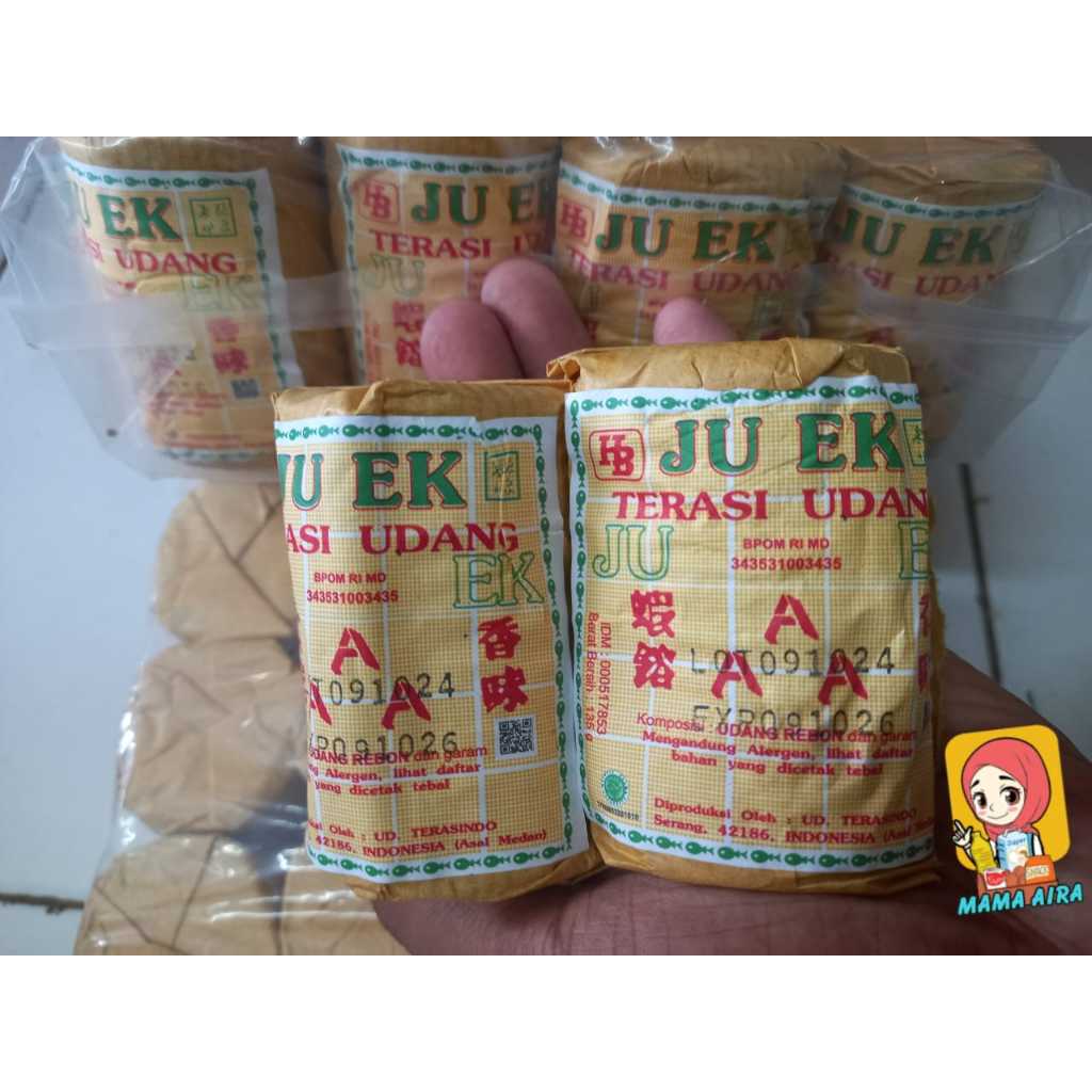 

terasi cap JU EK asli
