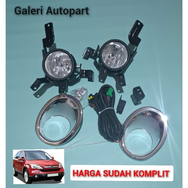 Mobil Honda CRV 2007 2008 2009 FOGLAMP KOMPLIT