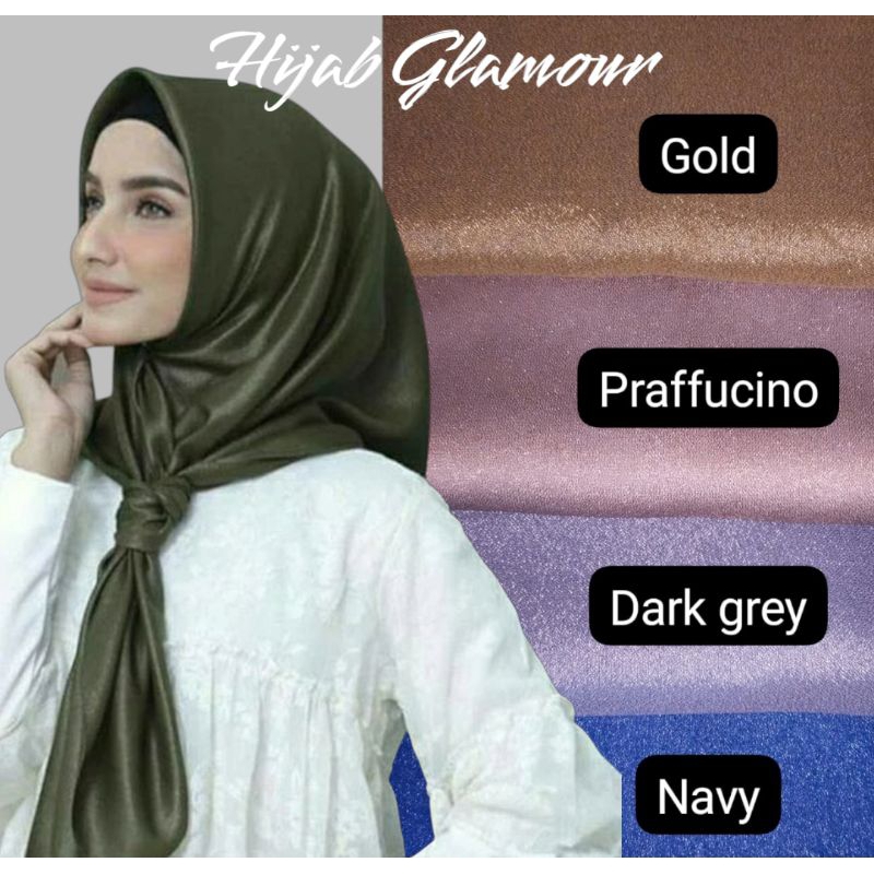 Jilbab Segiempat Glitter promo