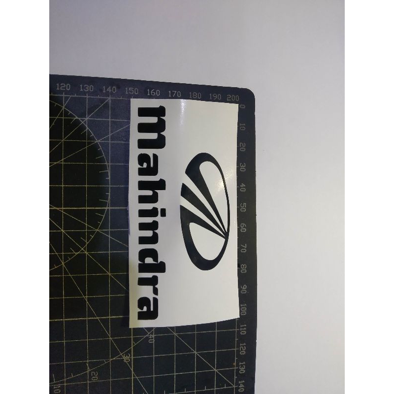 

stiker cutting mahindra