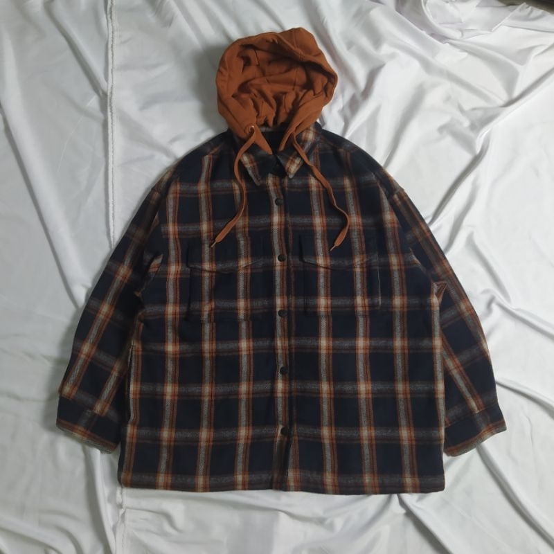TBJ Nearby Casual Flannel Jacket, Flannel Outer, Flannel Outer, Tartan Jacket, Tartan Outer, Flannel