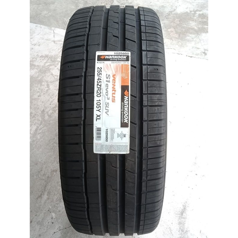 HANKOOK VENTUS K127 S1 EVO3 255 45 R20 ZR20 (105Y XL) - MERCEDES, IONIQ 5 - 2025