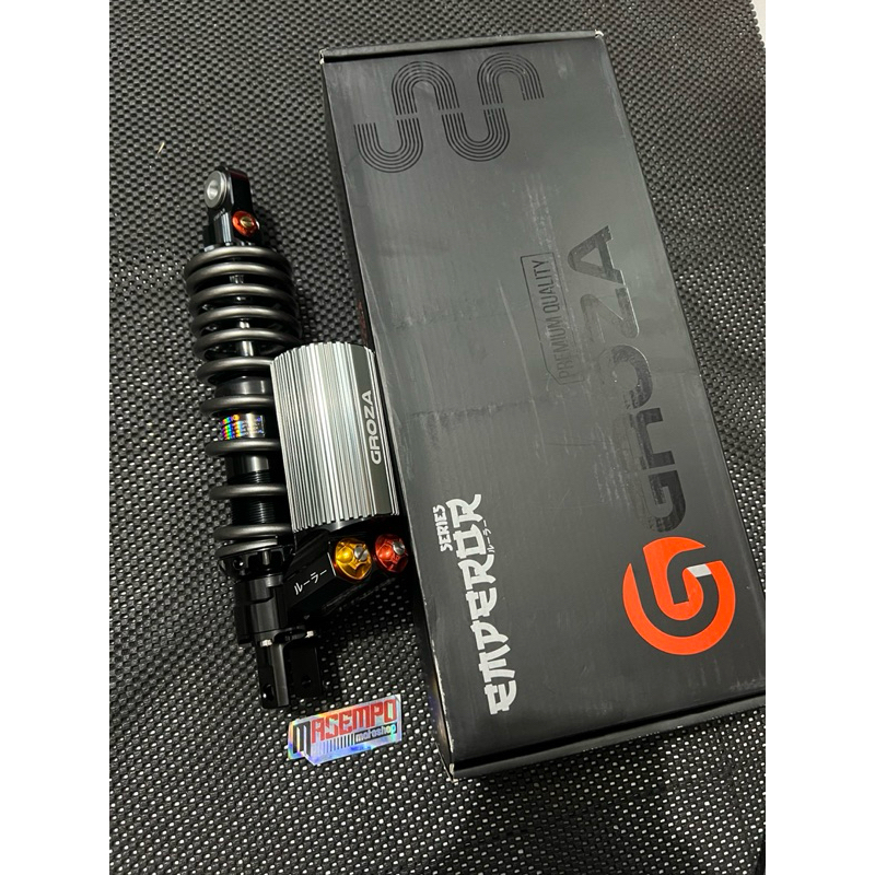 Shock Tabung Groza Emperor Matic Single shock