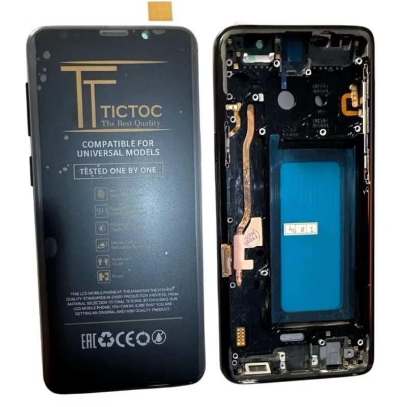 Lcd Plus Frame Samsung S9 G960 G960F Non Fingerprint