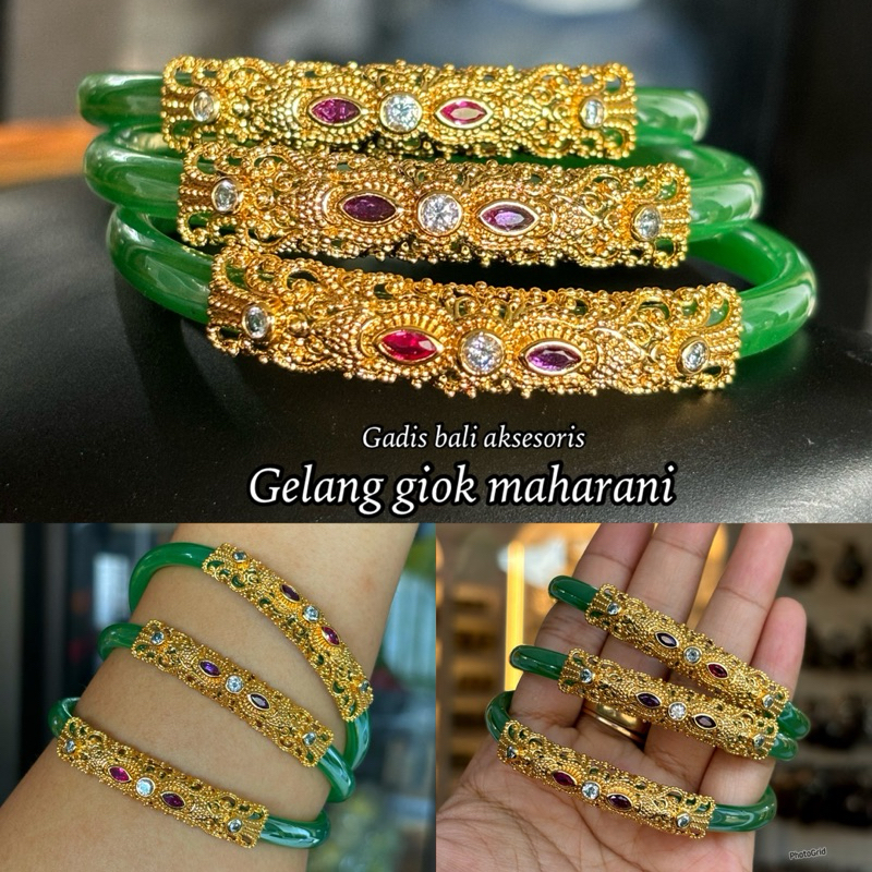 gelang xuping/ gelang lapis emas 24k