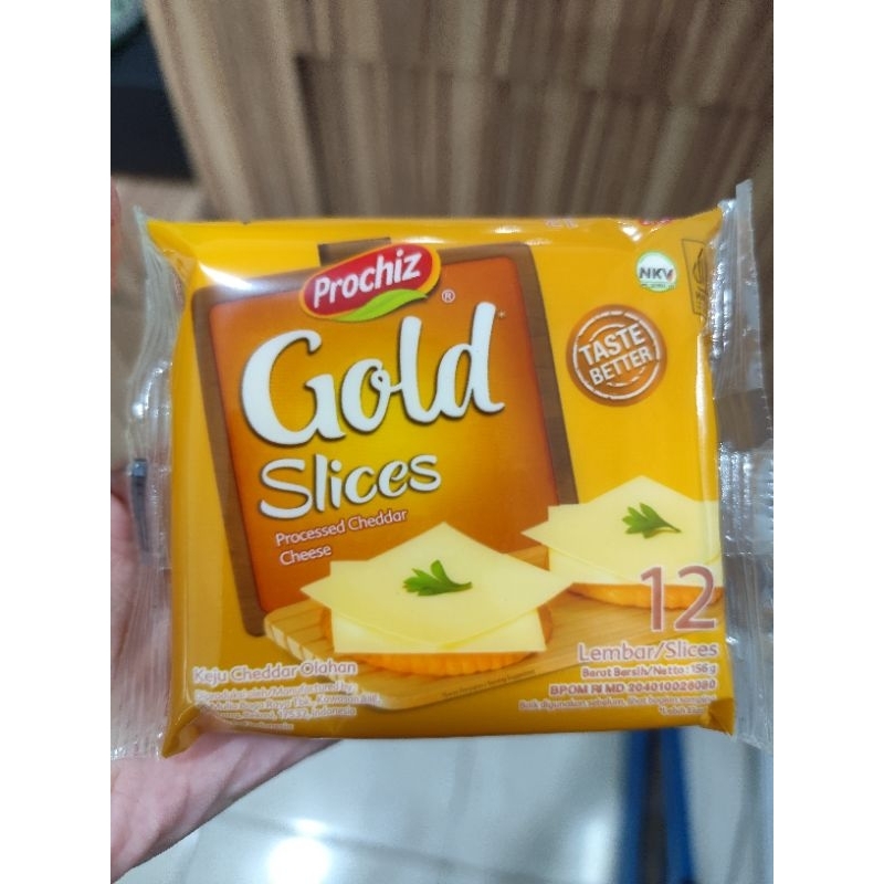 

Keju Prochiz Gold Slice 12 lembar