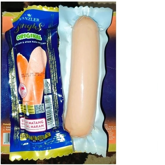 

Paket 3 Kanzler Sosis Singles Original (Siap Makan) 65g