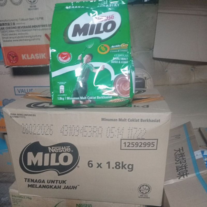 

MILO 1.8kg ORI Malaysia / dus