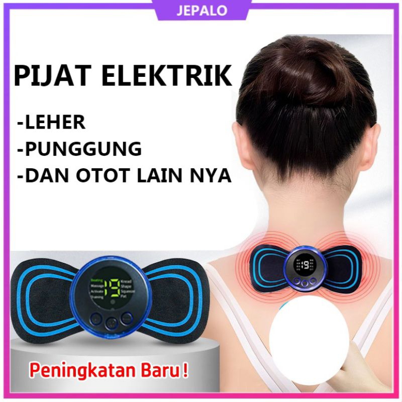 ALAT PIJAT MINI EMES ALAT PIJIT PUNGGUNG ANTI CAPEK PEGEL TERAPI PIJIT LEHER ELEKTRIK