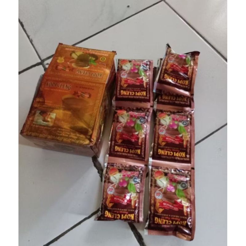 

1box kopi isi 10 Ceng kopi instan