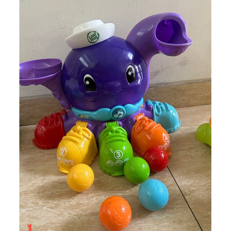 mainan leap frog octopus preloved
