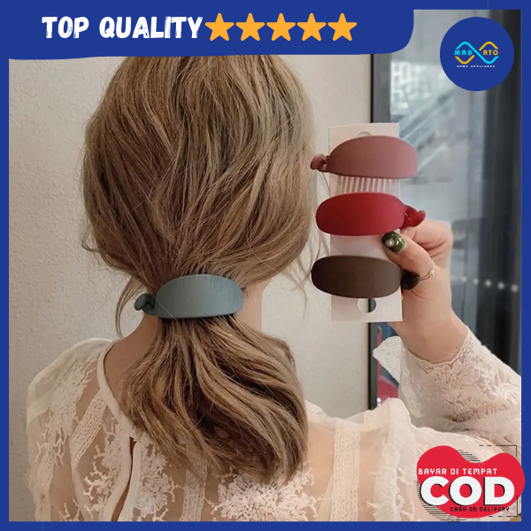 JEPIT RAMBUT MODEL PISANG WARNA DOFF MATTE JEPIT CANTIK WANITA KOREA BENTUK PISANG TERMURAH TERLARIS