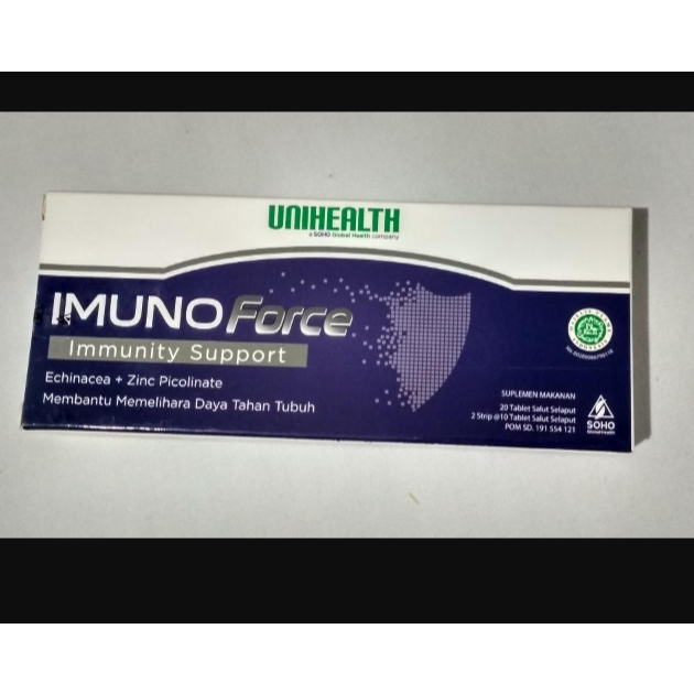 UNIHEALTH - Meredakan batuk & peningkat daya tahan tubuh - IMUNO FORCE