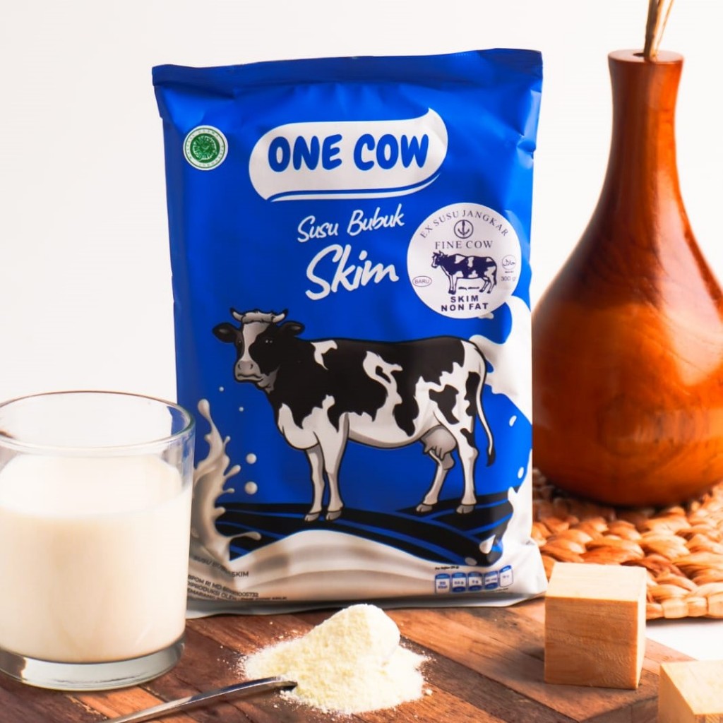 

Susu Bubuk Skim / Non Fat One Cow Ex. Susu Jangkar Susu Diet