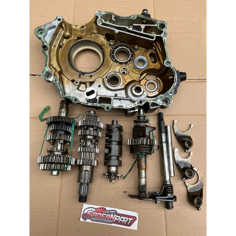 RASIO TRANMISI MEGAPRO PRIMUS SETT KRENGKES ORIGINAL COPOTAN MOTOR TINGGAL PASANG PNP KE CB GL100 GL