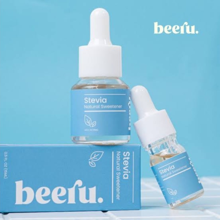

Beeru Stevia Original 100% Natural Sweetener - 15ml Pemanis Alami Pengganti Gula