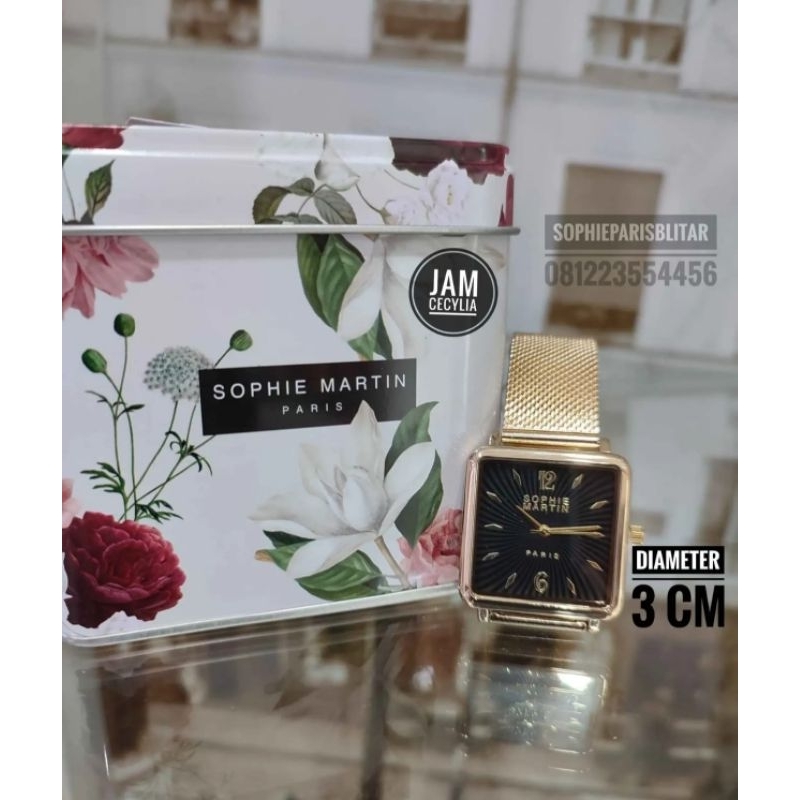 JAM TANGAN CECYLIA GOLD SOPHIE MARTIN PARIS