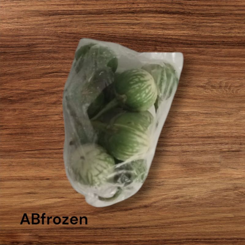 

terong lalap hijau/terong bulat