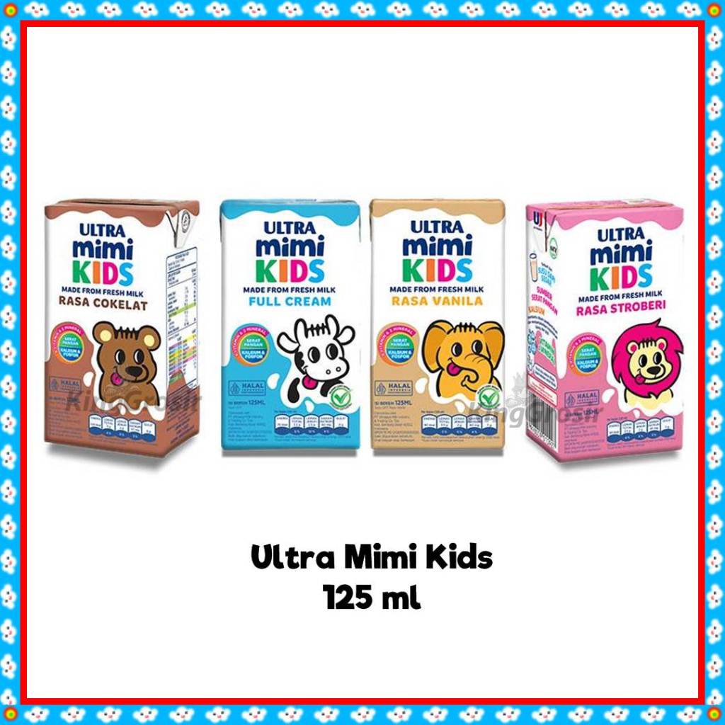 

Ultra Mimi Kids 125 ml Susu UHT Fresh Milk (1pcs)