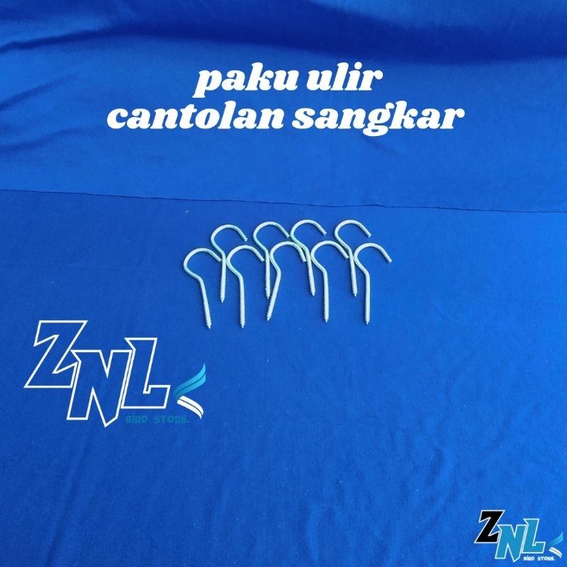 paku ulir cantolan sangkar burung