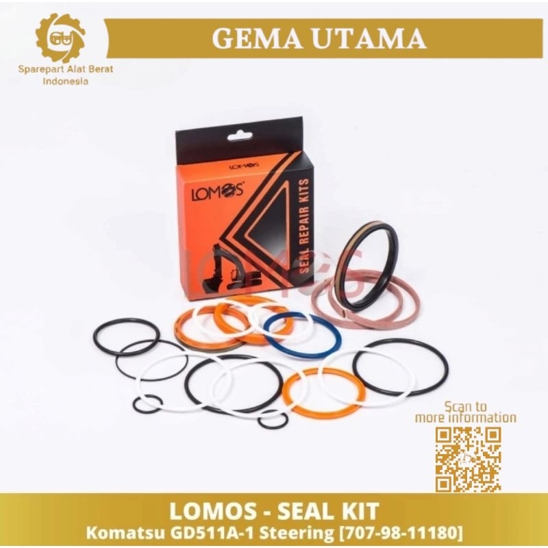Lomos Seal Kit Steering Komatsu GD511A-1