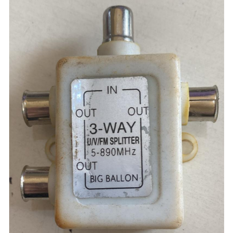CATV SPLITTER 3 WAY PLASTIK