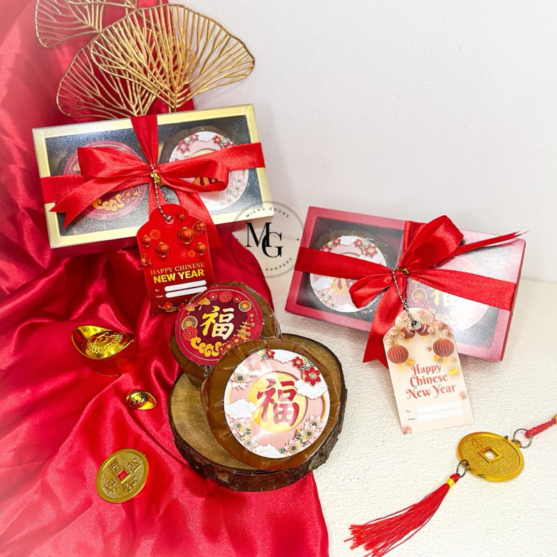 

[Ready Stock] Hampers Imlek isi 2 Kue Keranjang / Bingkisan Imlek 2025 / Hampers Parcel CNY / Kue Keranjang / Parcel Chinese New Year Imlek 2025