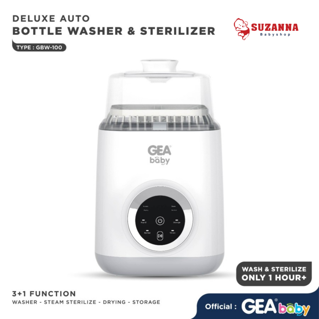 Gea Baby GBW-100 Deluxe Auto Bottle Washer & Sterilizer