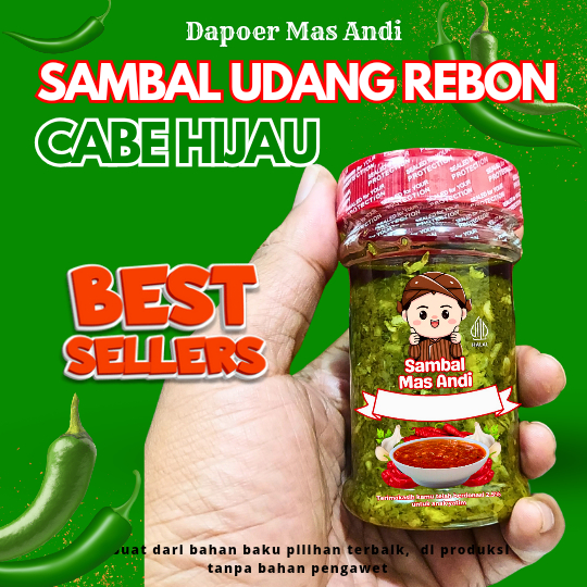 

Sambal udang rebon cabe hijau