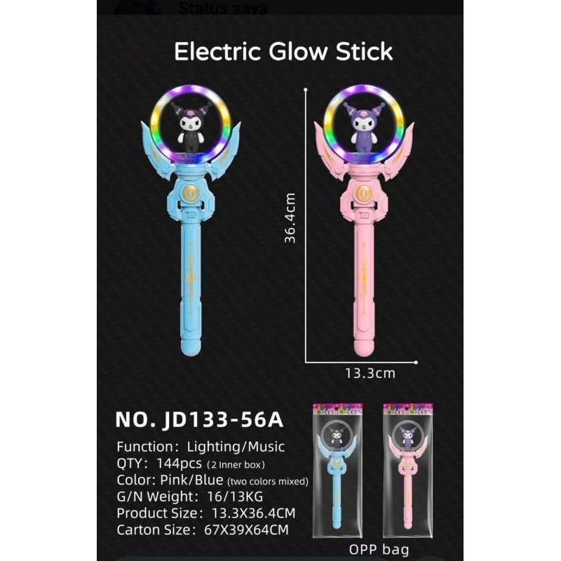 Tongkat Sihir Lampu dan musik / Tongkat Peri / LED Tongkat Peri Magic Dengan Lampu Cantik dan musik