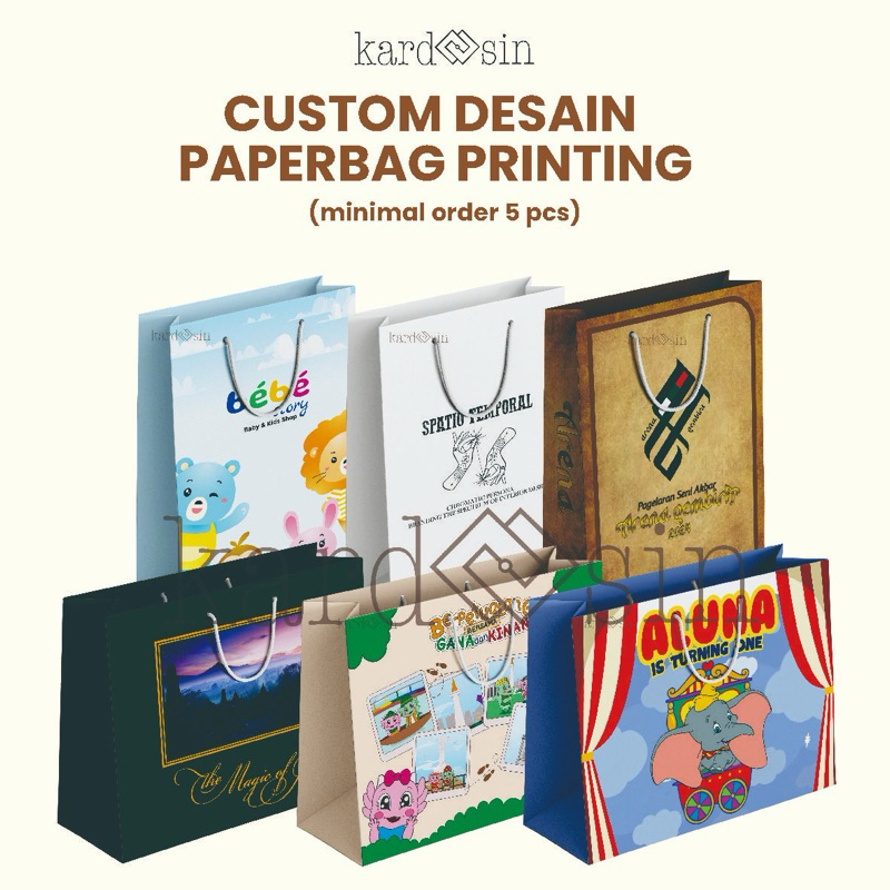 

[KHUSUS PESANAN CUSTOM] PREORDER PESANAN CUSTOM PAPERBAG