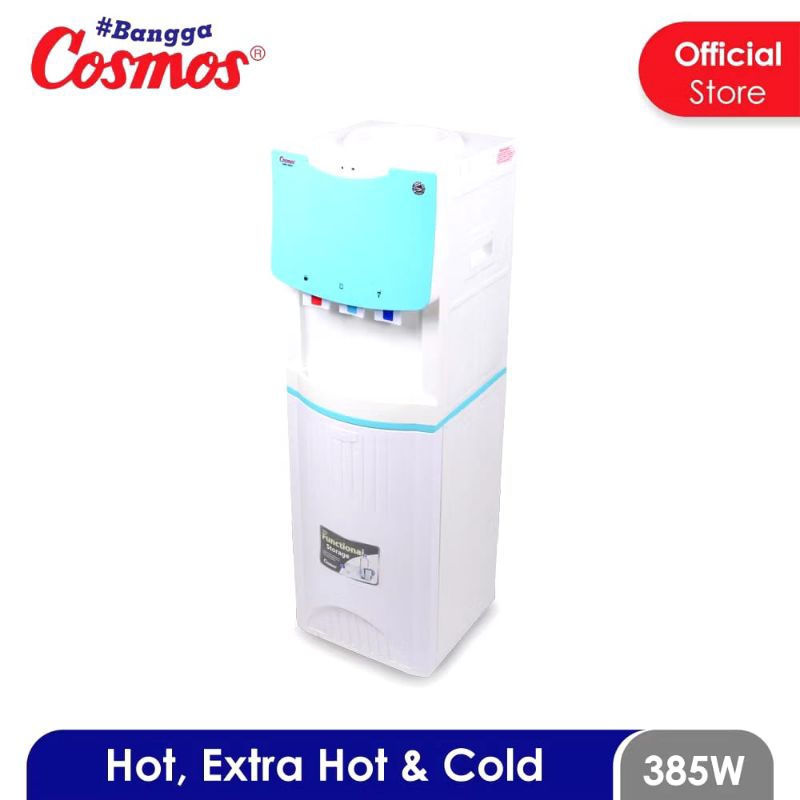 Dispenser Galon Atas COSMOS K-Style CWD-5603 Extra Hot, Cold & Fresh