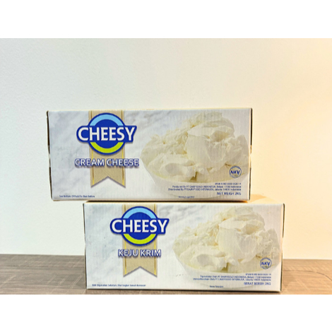 

CHEESY CREAM CHEESE NATURAL 2KG, CREAM KEJU UNTUK CAMPURAN CAKE, MINUMAN DLL