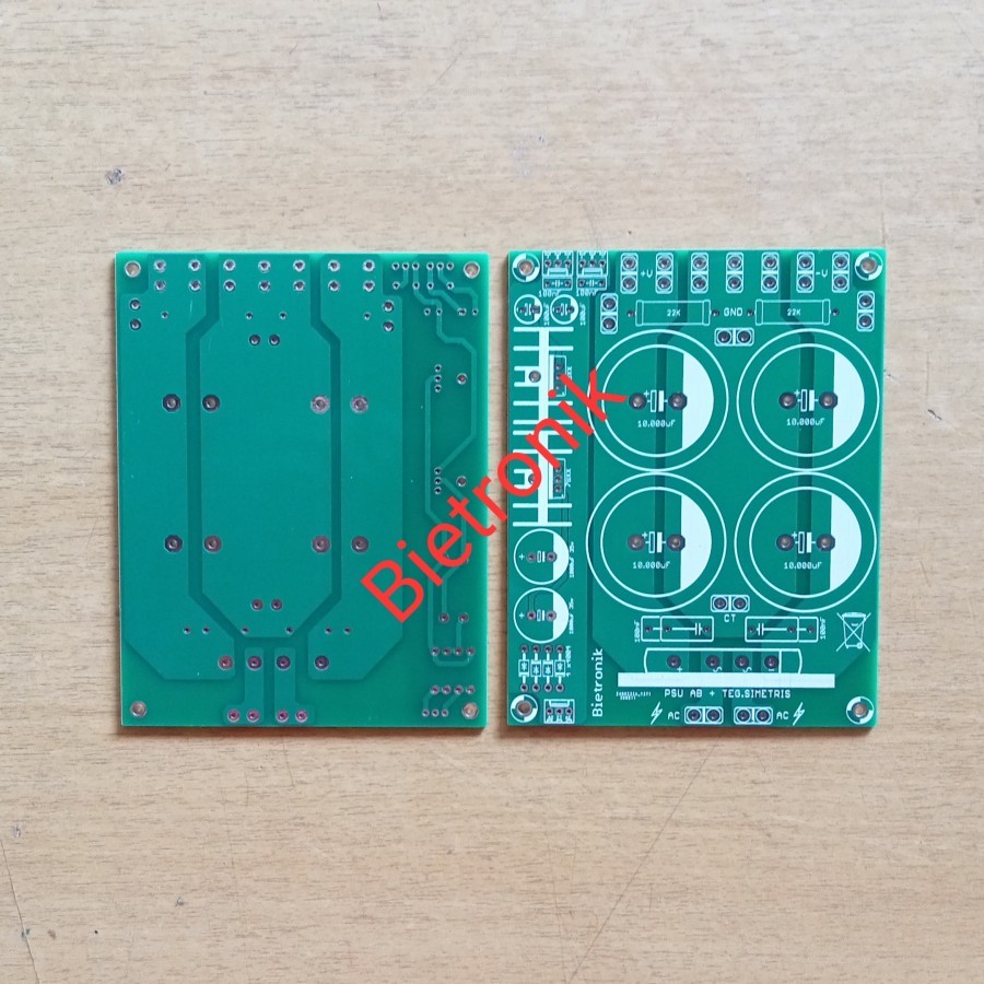 PCB PSU AB 4 ELCO + TEG. SIMETRIS DAUBLE LAYER