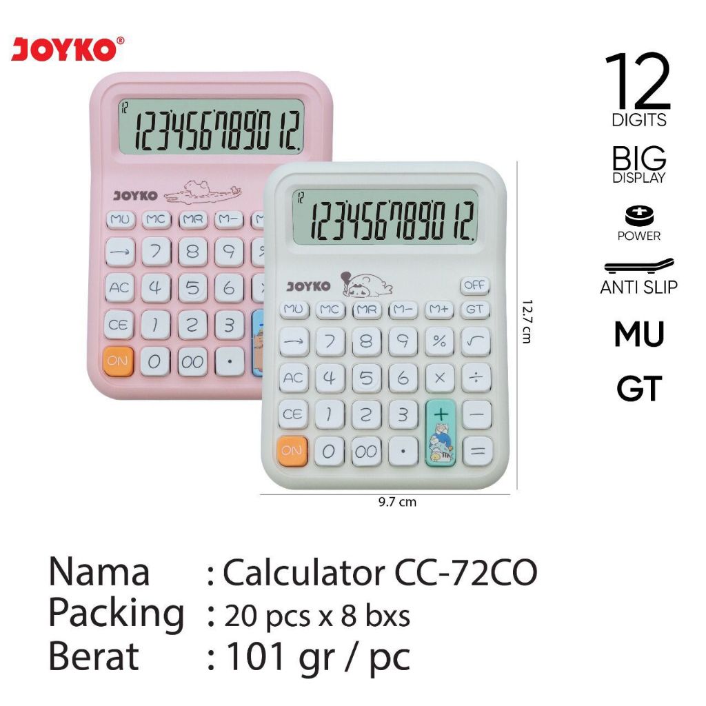 

Calculator CC-72CO
