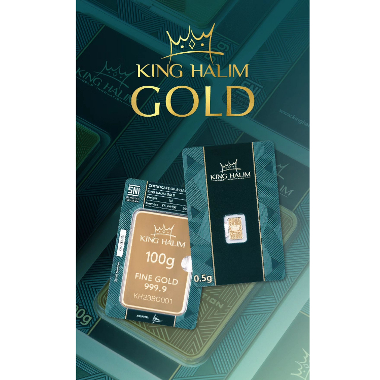LOGAM MULIA EMAS KING HALIM CROWN 2GR - KING HALIM GOLD