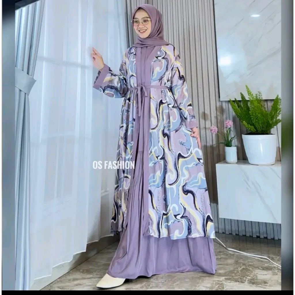 ShirinZein-Gamis Shafira Model Terbaru Dress Jumbo Busui