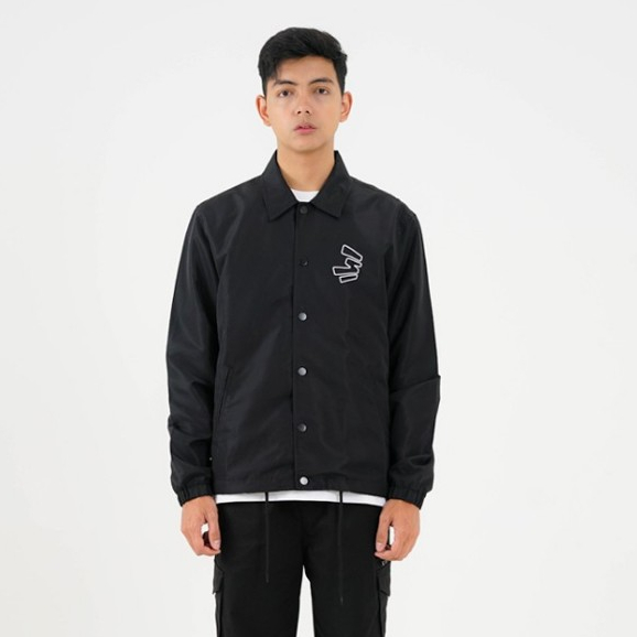 3Second Jaket Pria Coach Jacket Regular Fit Taslan Rigel OL-CFA071124