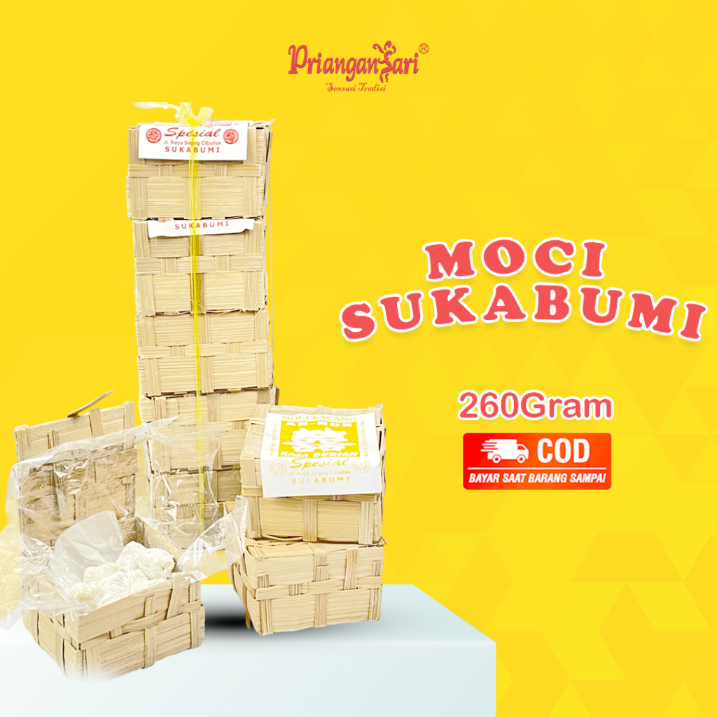 

Moci Sukabumi | Oleh Oleh khas sukabumi 260 Gram