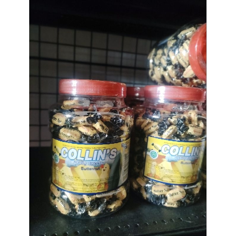 

permen collins butternut 625gr