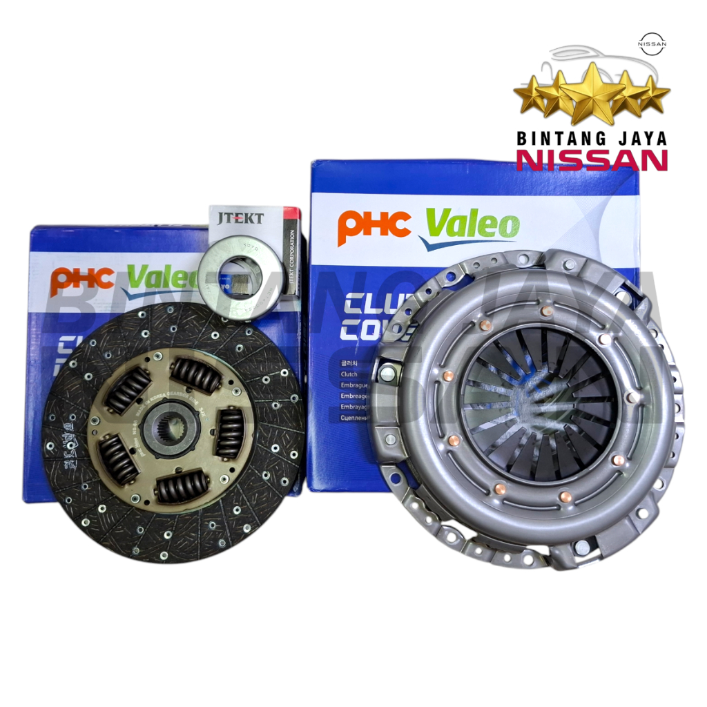 Kopling Set Nissan Navara Frontier D40 YD25 Original Valeo Kopling Dekrup Deklaher