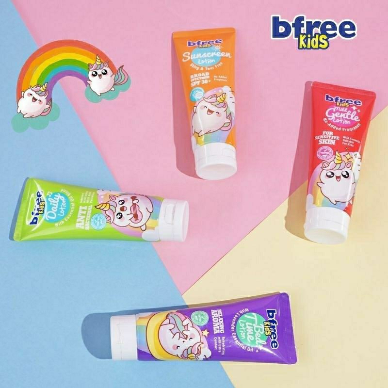 BFREE KIDS SUNCREEN HAND & BODY LOTION ALL VARIAN / LOTION ANAK - ANAK 100ML