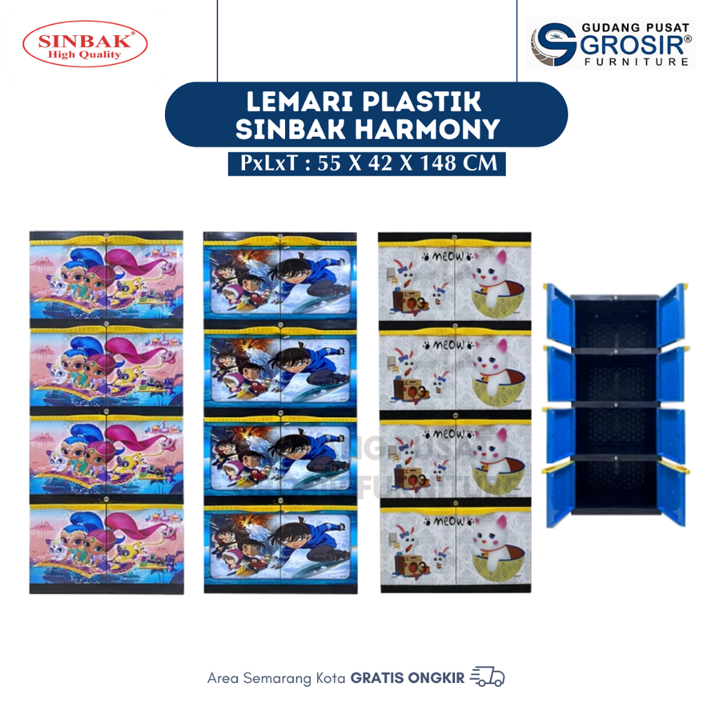 SINBAK - LEMARI PLASTIK / SINBAK HARMONY