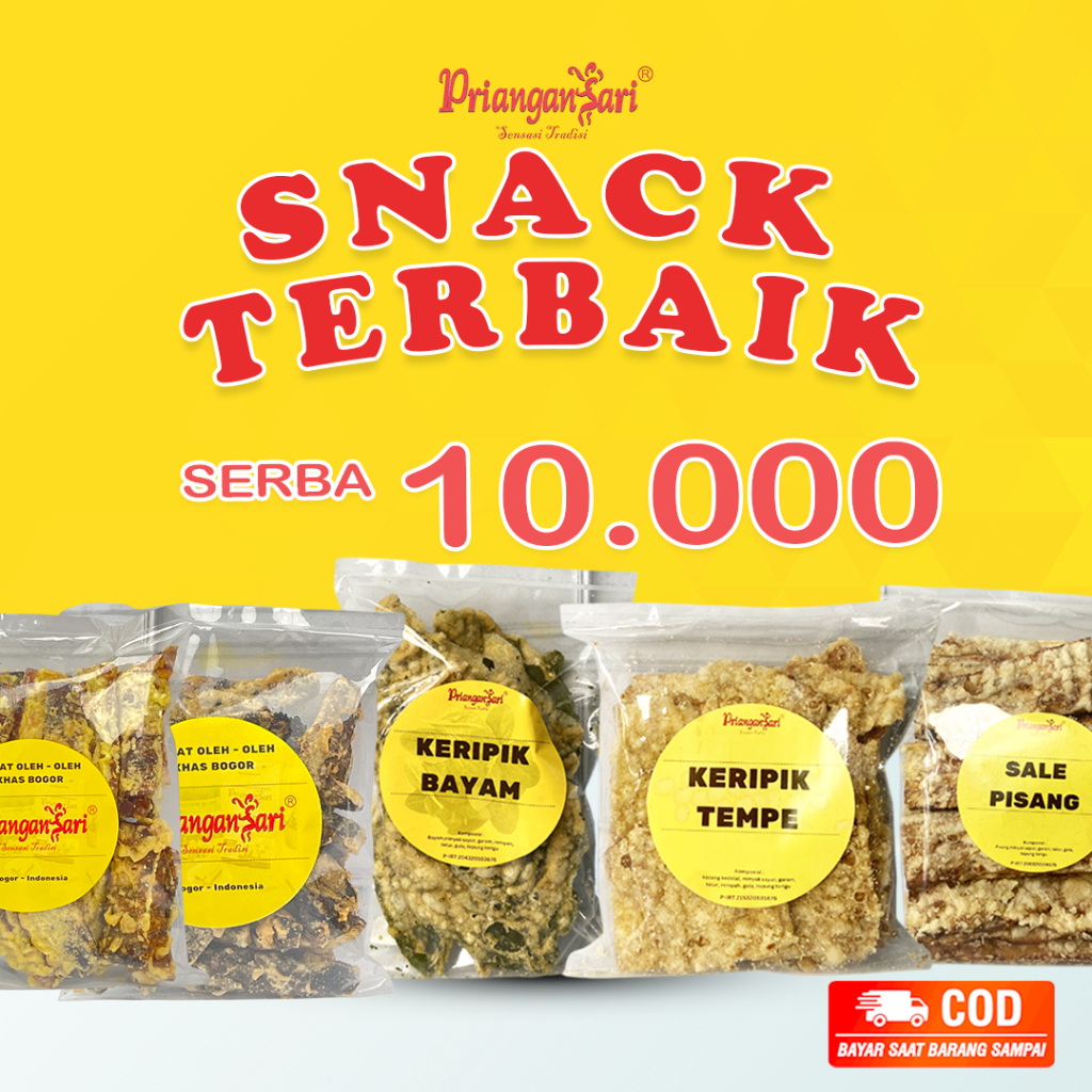 

SNACK TERBAIK 10RB | Cemilan Oleh Oleh Khas