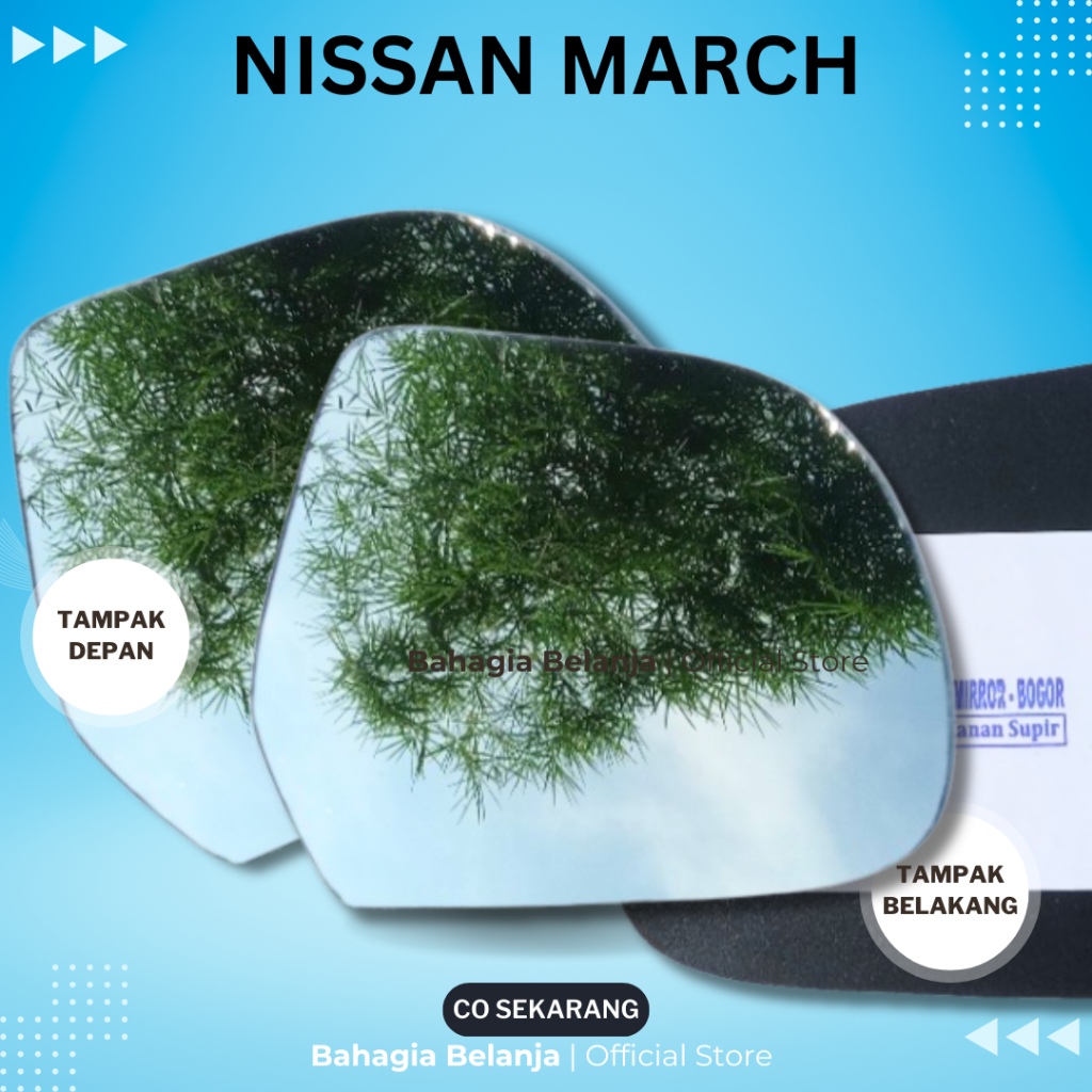 Kaca Spion Spion Nissan March Ready Stock Stok Kanan Dan Kiri Kaca Spion Nissan March 2010 2011 2012