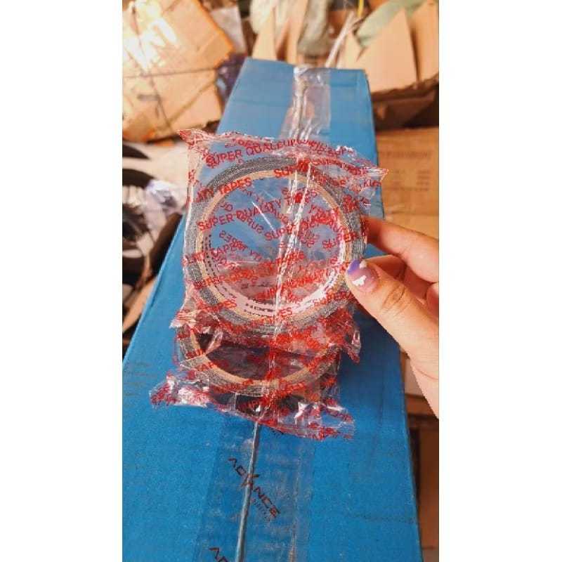 Lakban Kain Hitam honhstar 36mmx8m 48mmx8m / lakban buku 36mm 48mmx8m