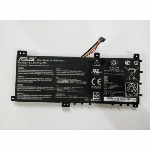 Baterai Laptop Original Asus A451 A451L A451LN A451LB A451LA B41N1304