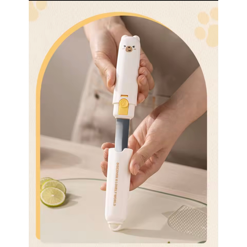 Pisau Kupas 2in1 peeler pengupas buah sayur pisau multifungsi 115